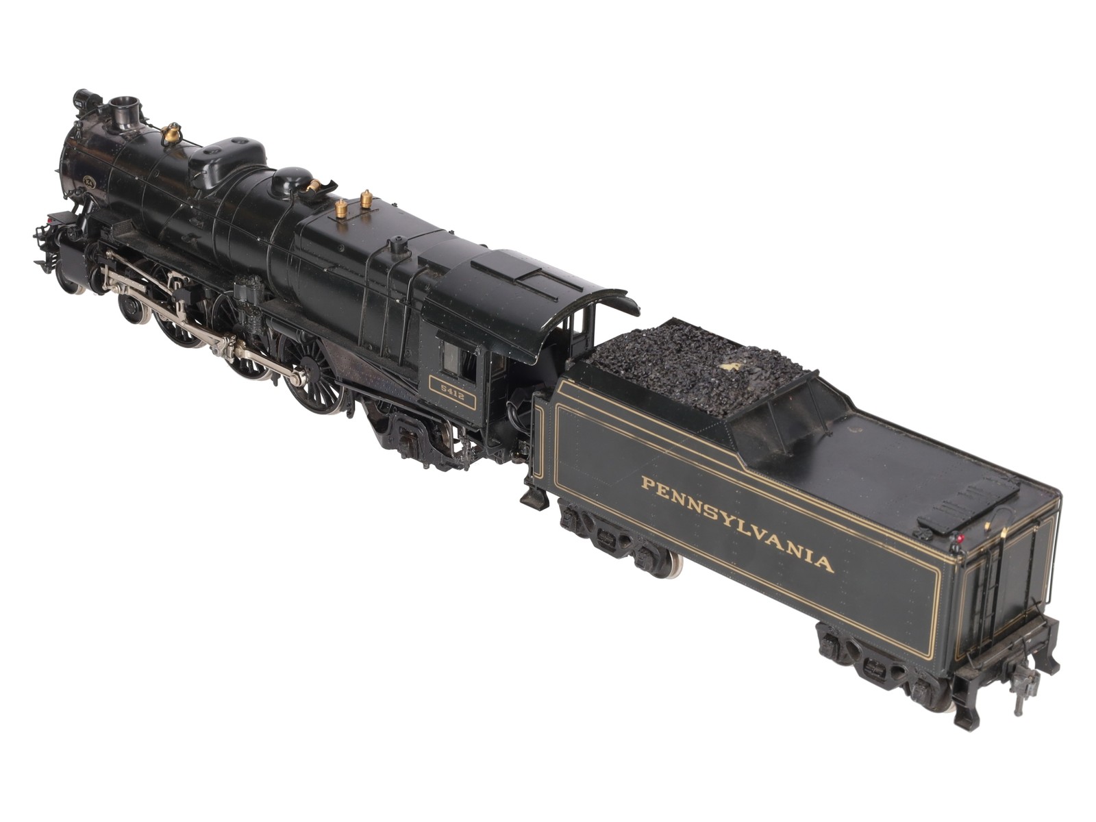 KTM Scale Models K-4 O Scale Pennsylvania 4-6-2 Steam Locomotive & Tender #5412