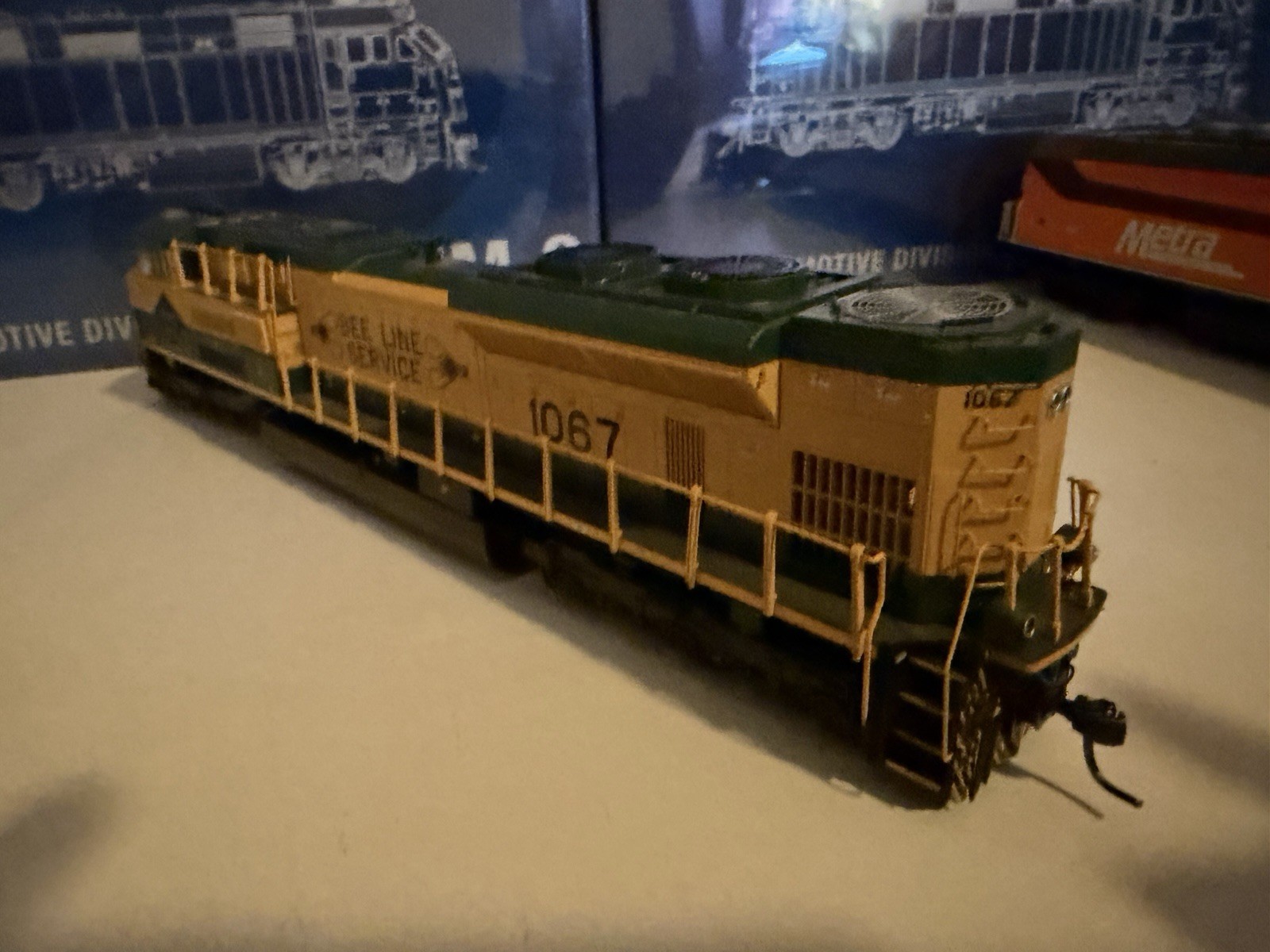 HO-Scale MTH Norfolk Southern EMD SD70ACE #1067 (Reading) DCC & Sound