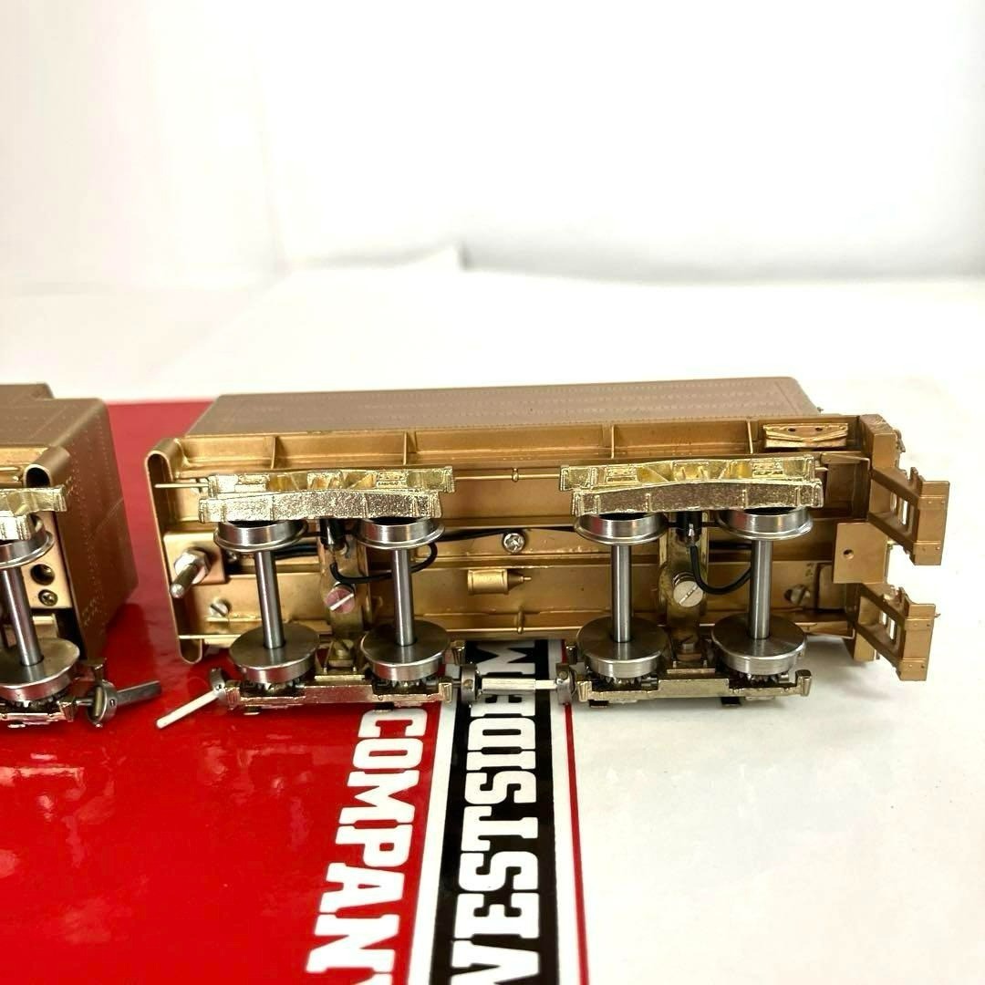 Westside Model Hassinger Lumber Shay Ho Scale Brass Finished Model Train USED
