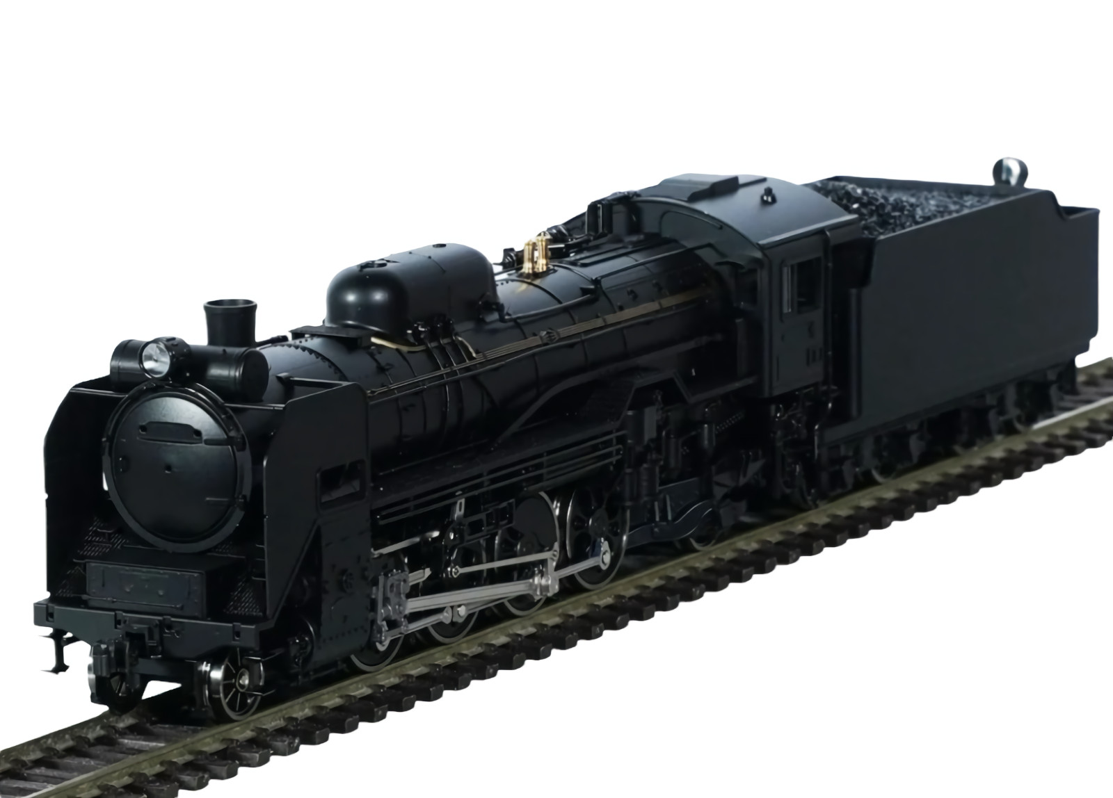 HO Kato 1-203 2-8-2 JNR Class D51 Mikado Tender Steam Locomotive Standard Spec