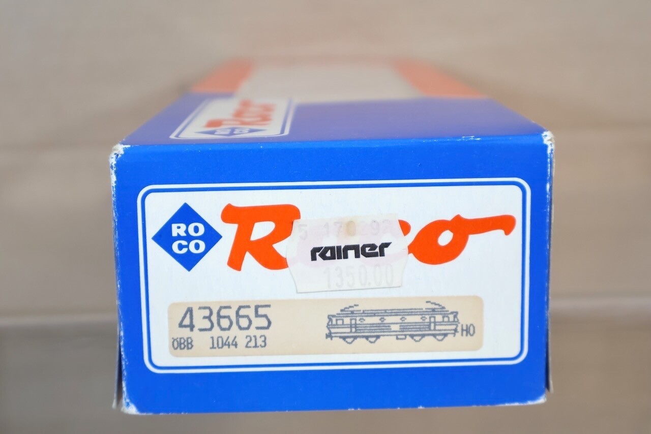 ROCO 43655 OBB ÖBB CLASS BR 1044 213-5 E-LOK ELECTRIC LOCOMOTIVE BOXED on