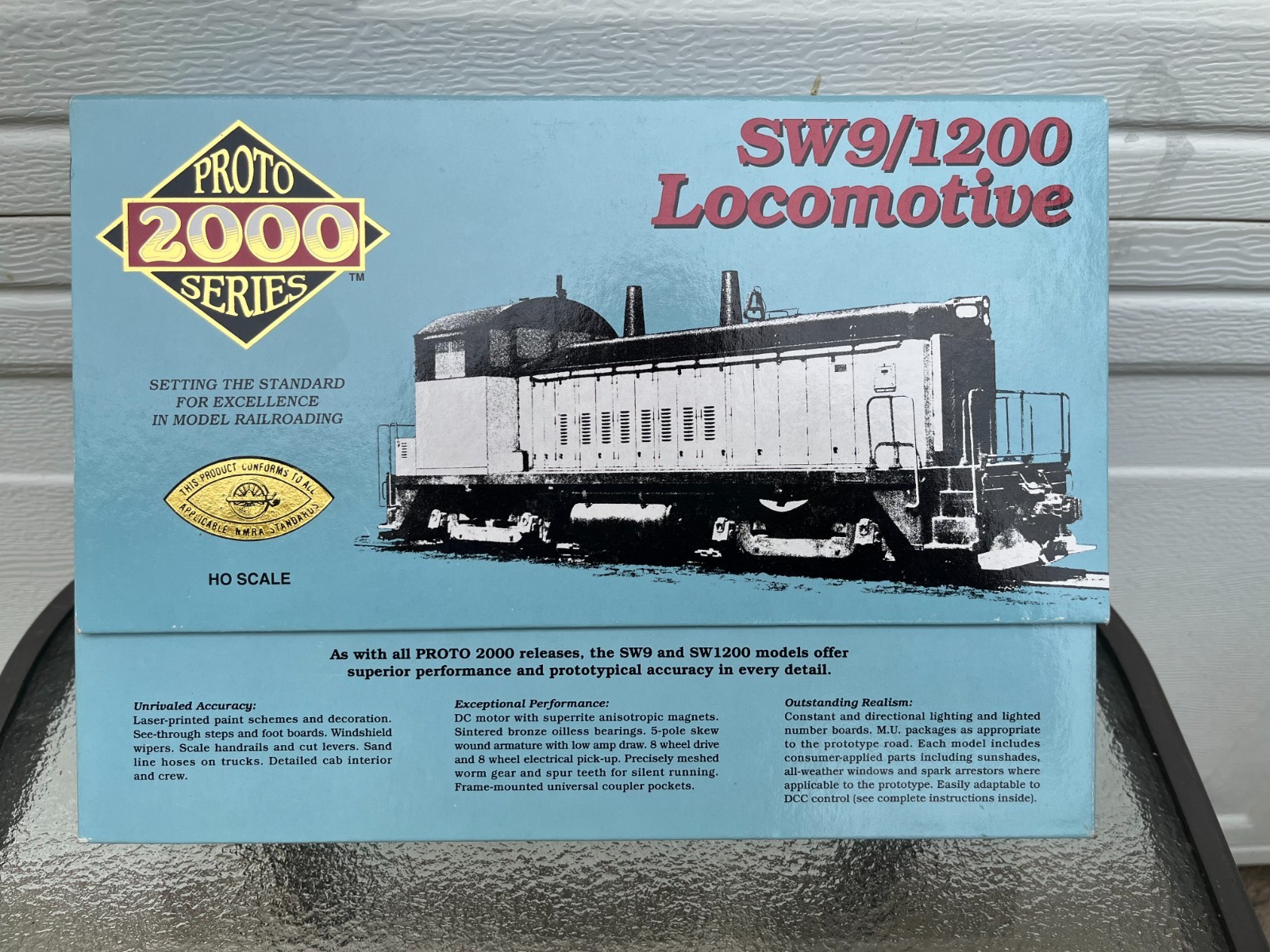 HO CUSTOM WESTERN PACIFIC SW9 #602 SOLID ORANGE LOCOMOTIVE SWITCHER PROTO 2000