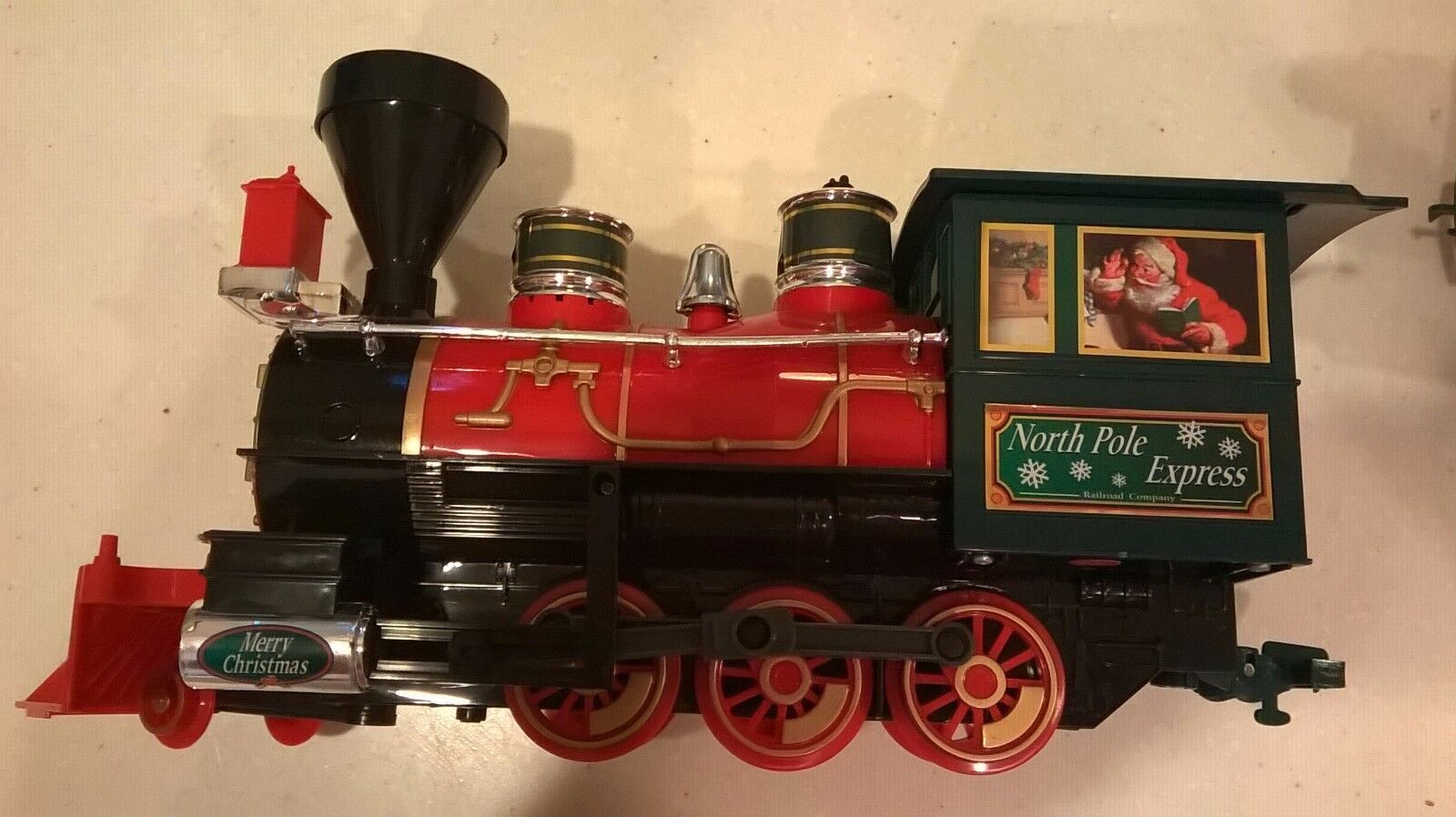Eztec G Gauge NORTH POLE EXPRESS ENGINE & TENDER-Scientific Toy Christmas Train