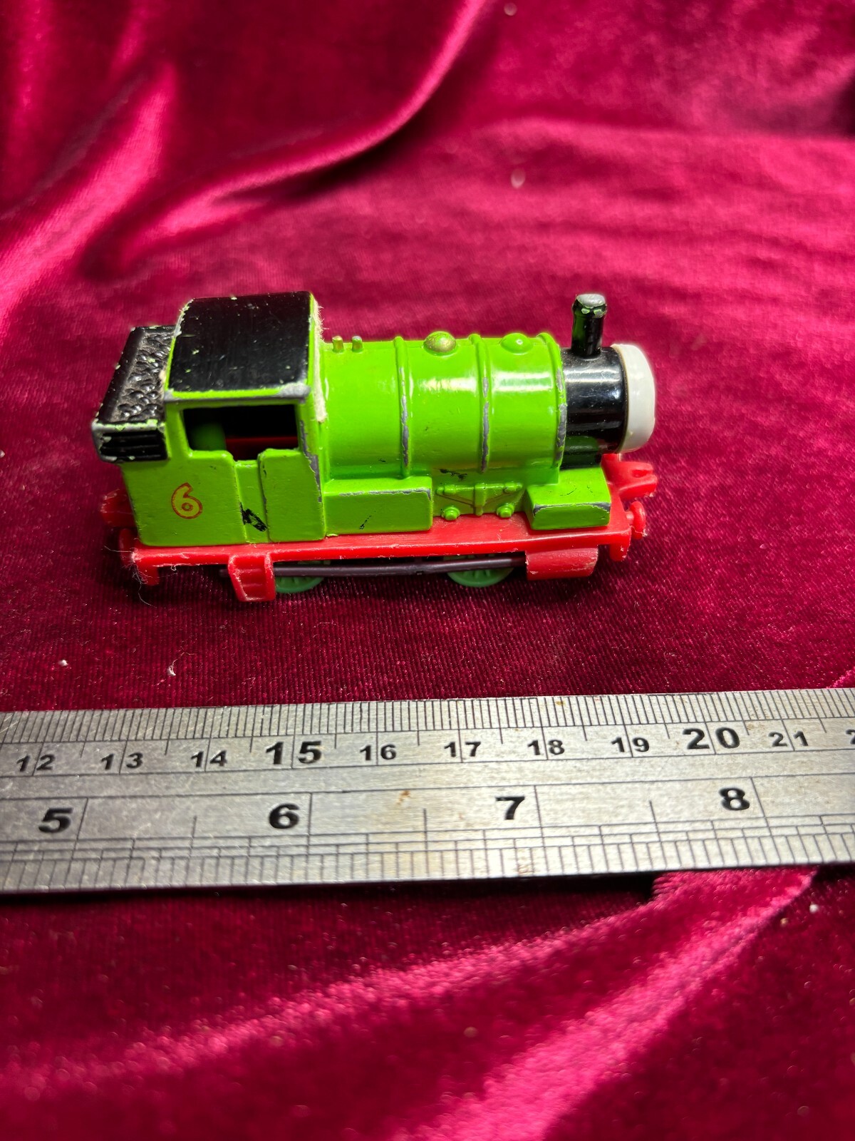 ERTL Thomas & Friends Percy the tank engine diecast train, 1987