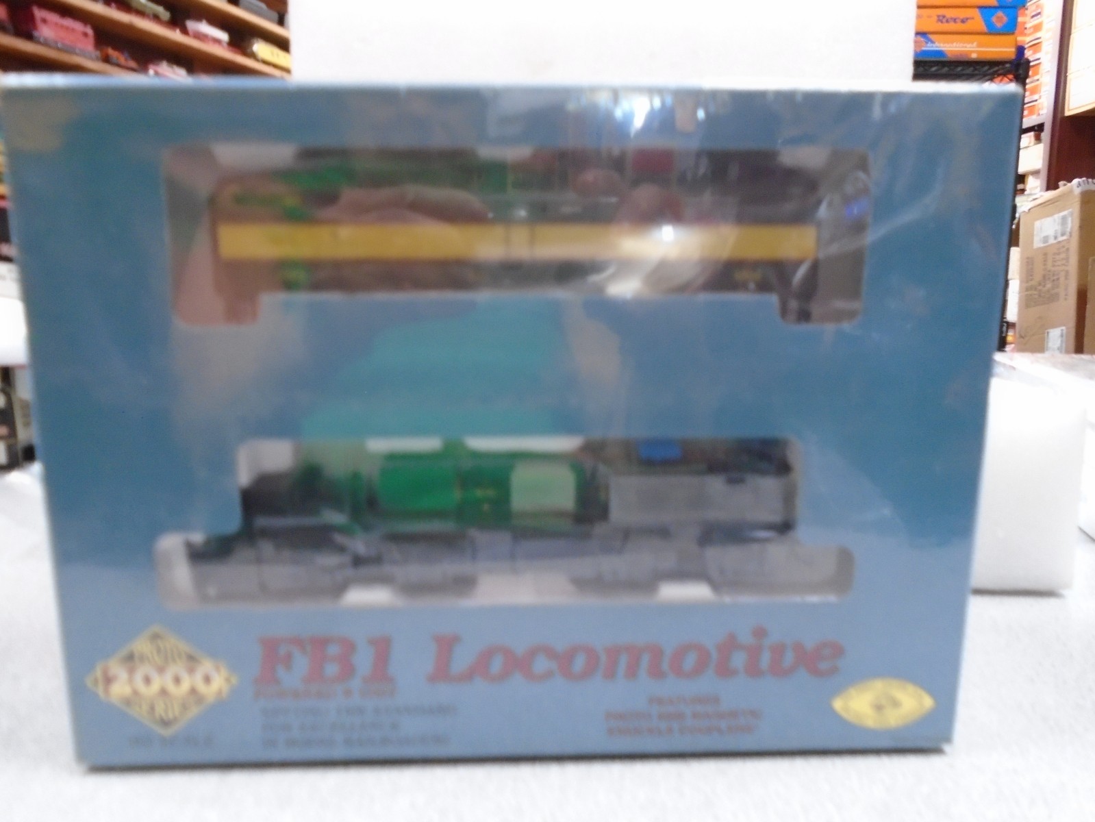 Life-Like HO Proto 2000 FA1 Locomotive Set #23471 SAL A-4202 & B-4302 NIB