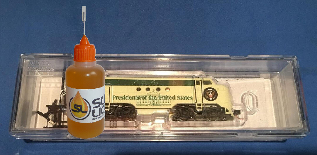 Slick Liquid Lube Bearings 100% Synthetic Oil for Micro-Trains MTL all Model RR