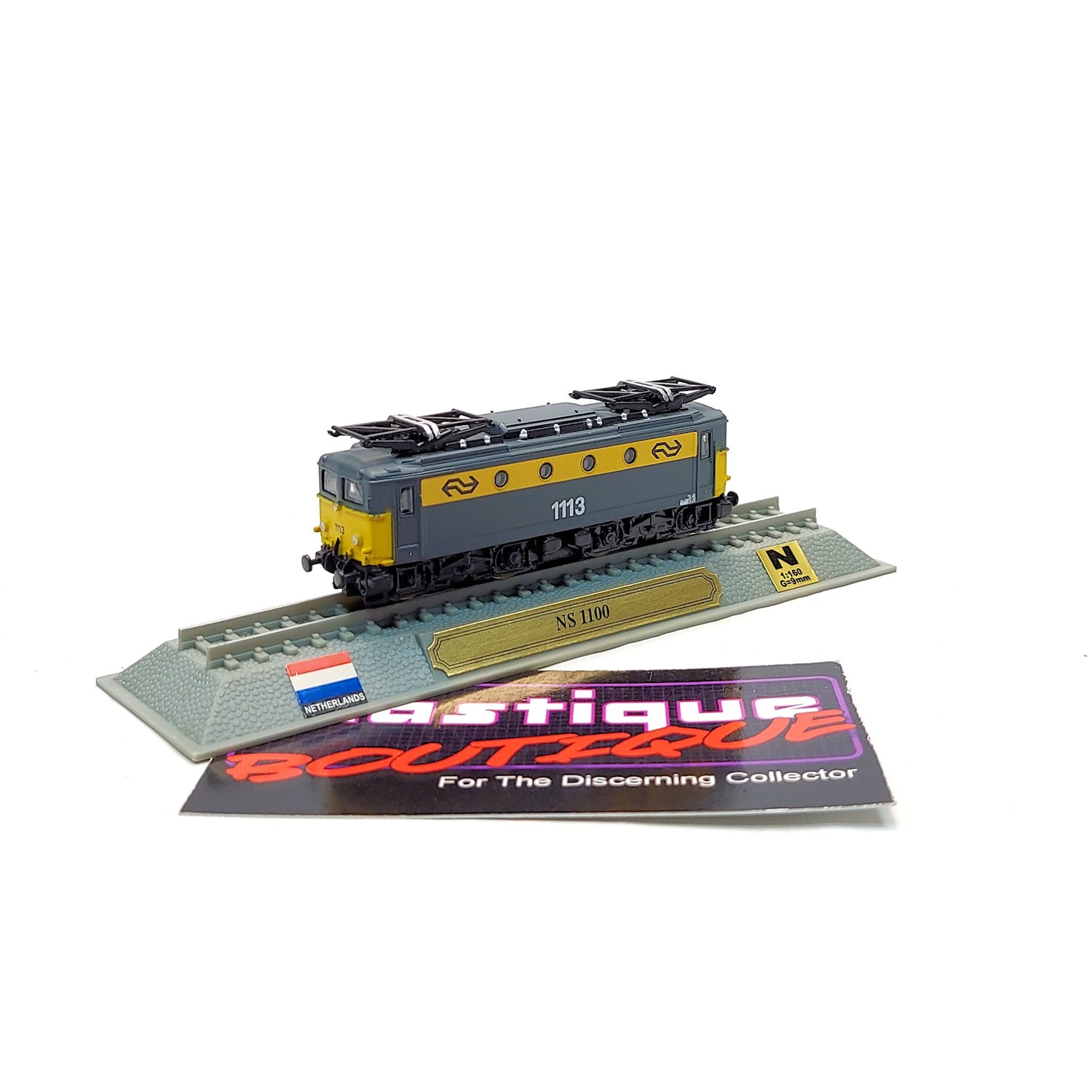 Del Prado NS 1100 1:160 #45 STATIC MODEL LOCOMOTIVE TRAIN ENGINE DUTCH ALSTOM