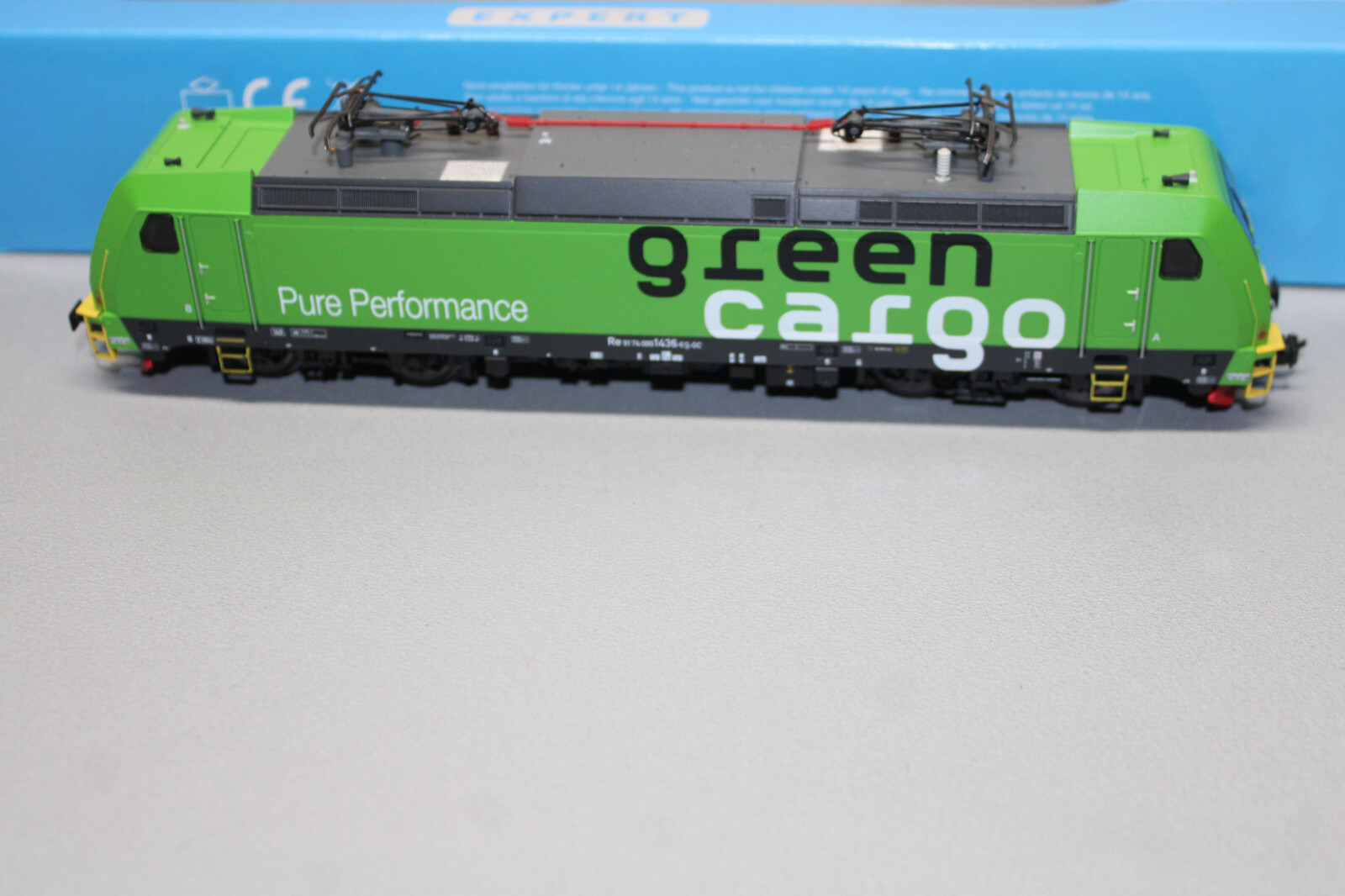 Piko 59545 DCC Digital Locomotive Series 185.2 Green Cargo VI Scale H0 OVP