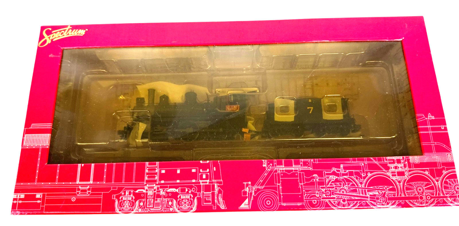 Spectrum 80102 HO Scale Baldwin Modern Loco 4-4-0 DCC Steam Loco