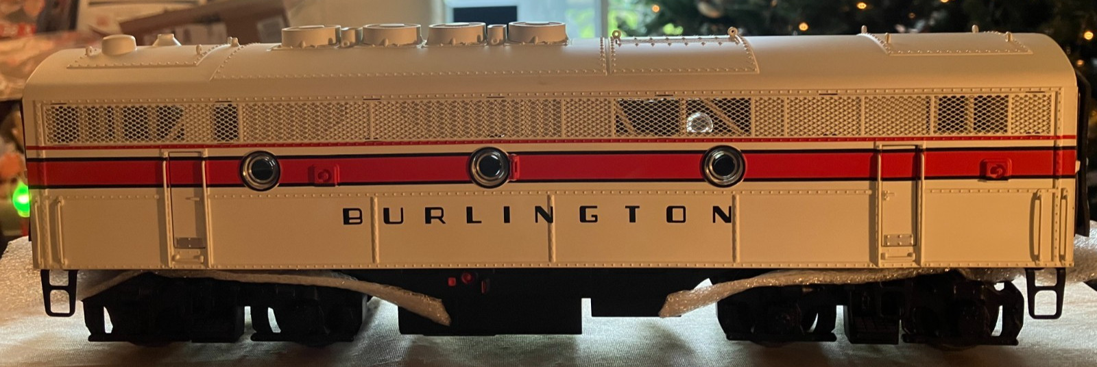 MTH PREMIER BURLINGTON F-3 ABA DIESEL SET PS2 20-2307-1 w/BCR