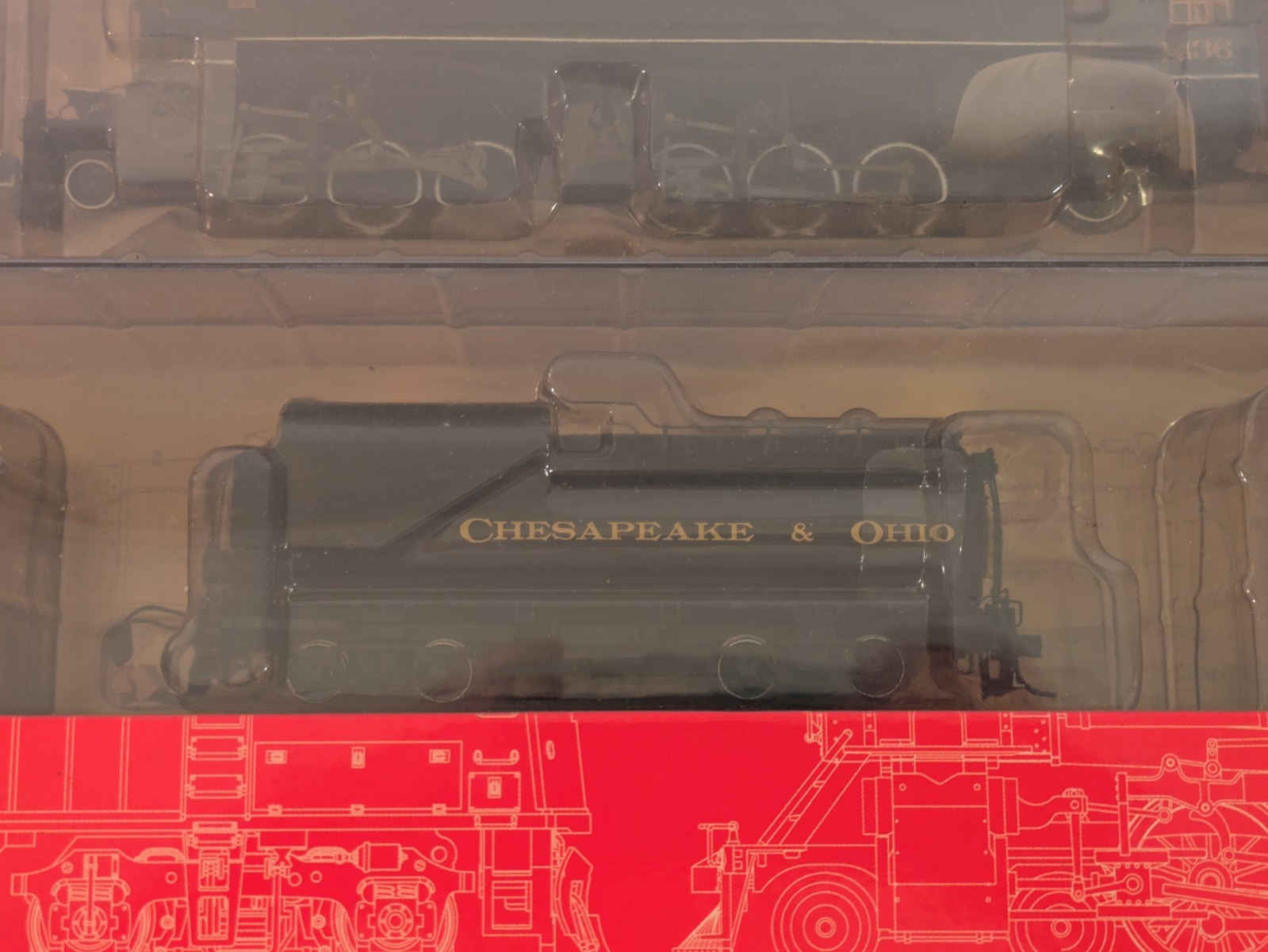 HO H-4 2-6-6-2 Articulated w/ Vandy Tdr C&O Chesapeake & Ohio DCC NIB NOS #82624