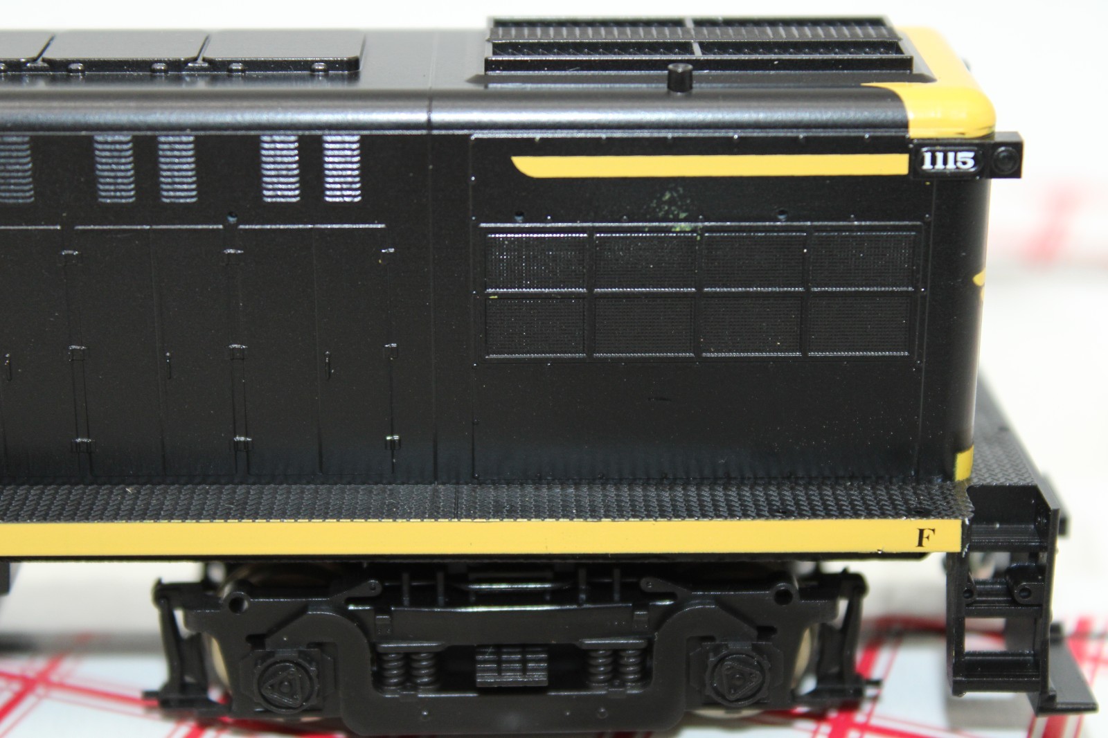 Stewart HO Scale Erie Railroad Baldwin AS16 Diesel Locomotive #1115 DCC LED 4205