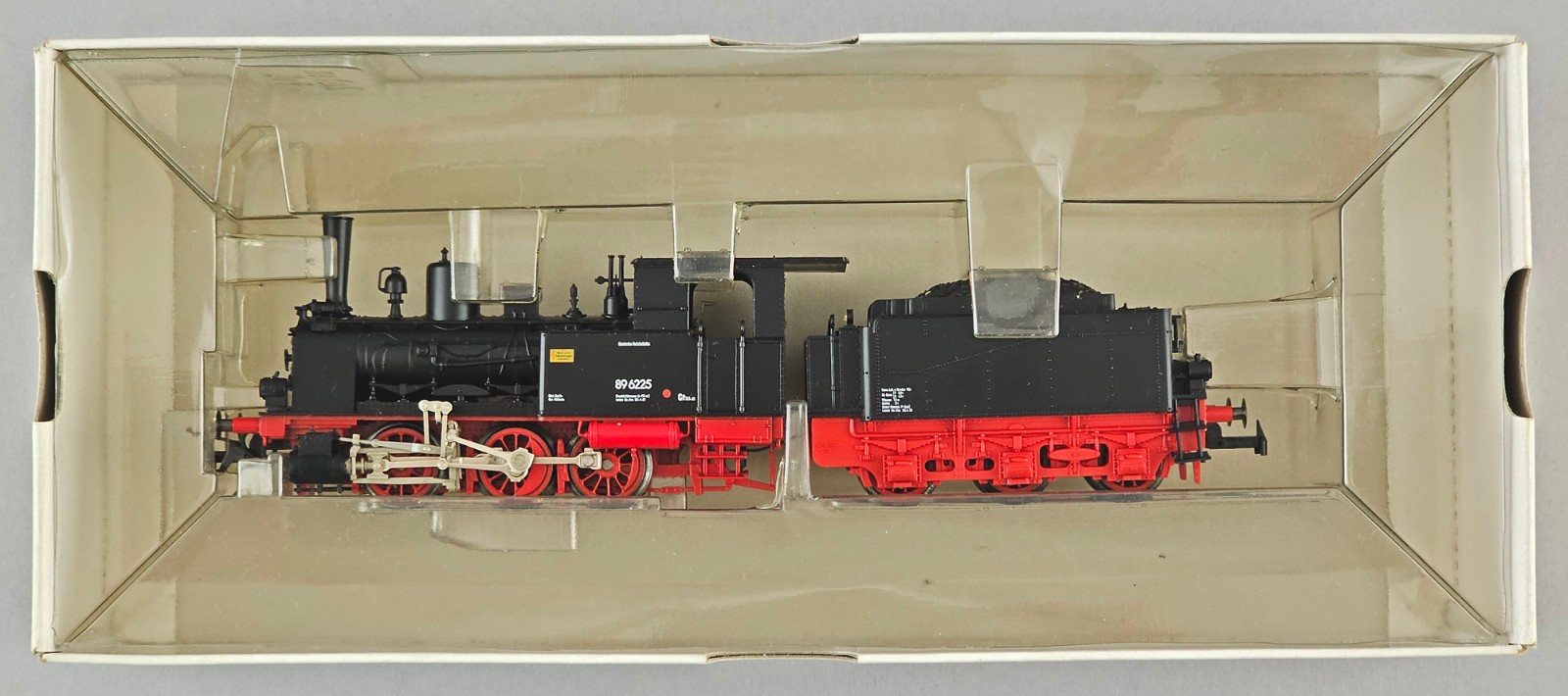 Fleischmann Steam Locomotive BR 89 6225 DR H0 4115 In Box 19510031