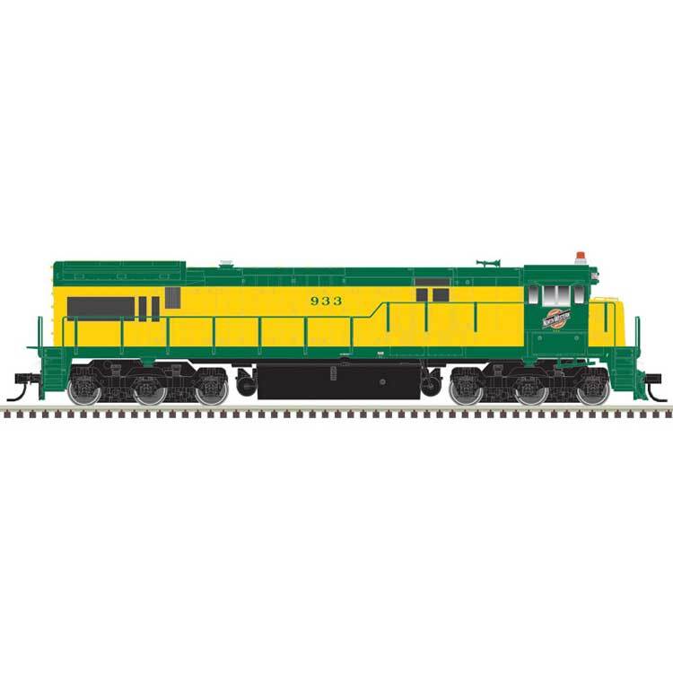 Atlas Master Series Silver HO U30C C&NW #936 Std DC non sound