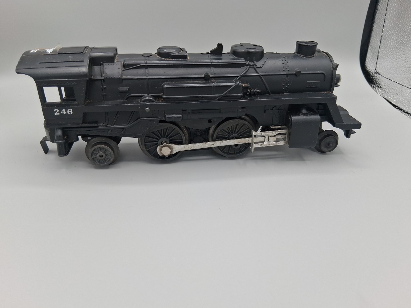 Cast Metal Scout Team Lionel #246 Columbia 2-4-2 Steam Locomotive Train Engine