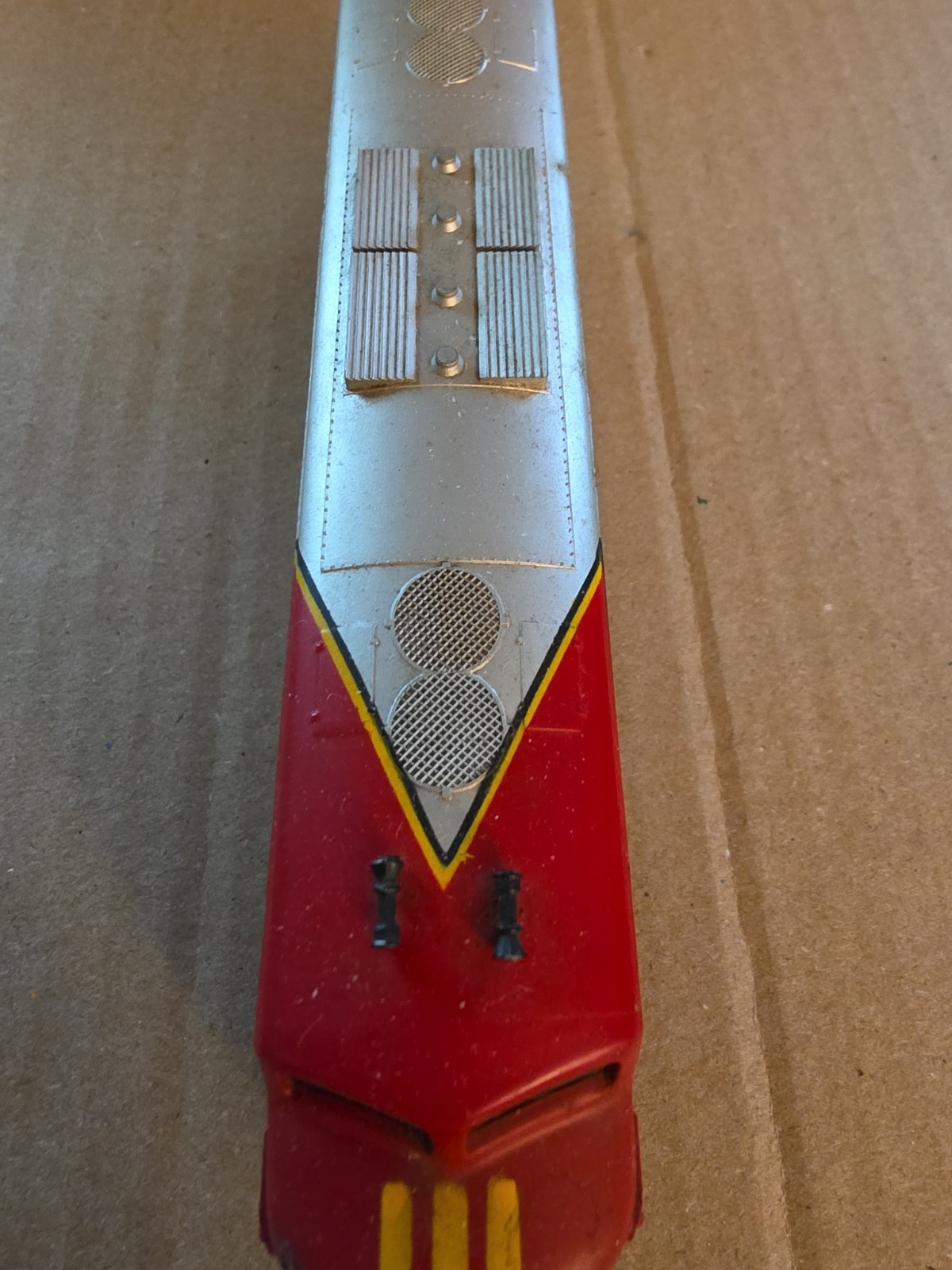 Bachman Locomotive Santa Fe Red War Bonnet