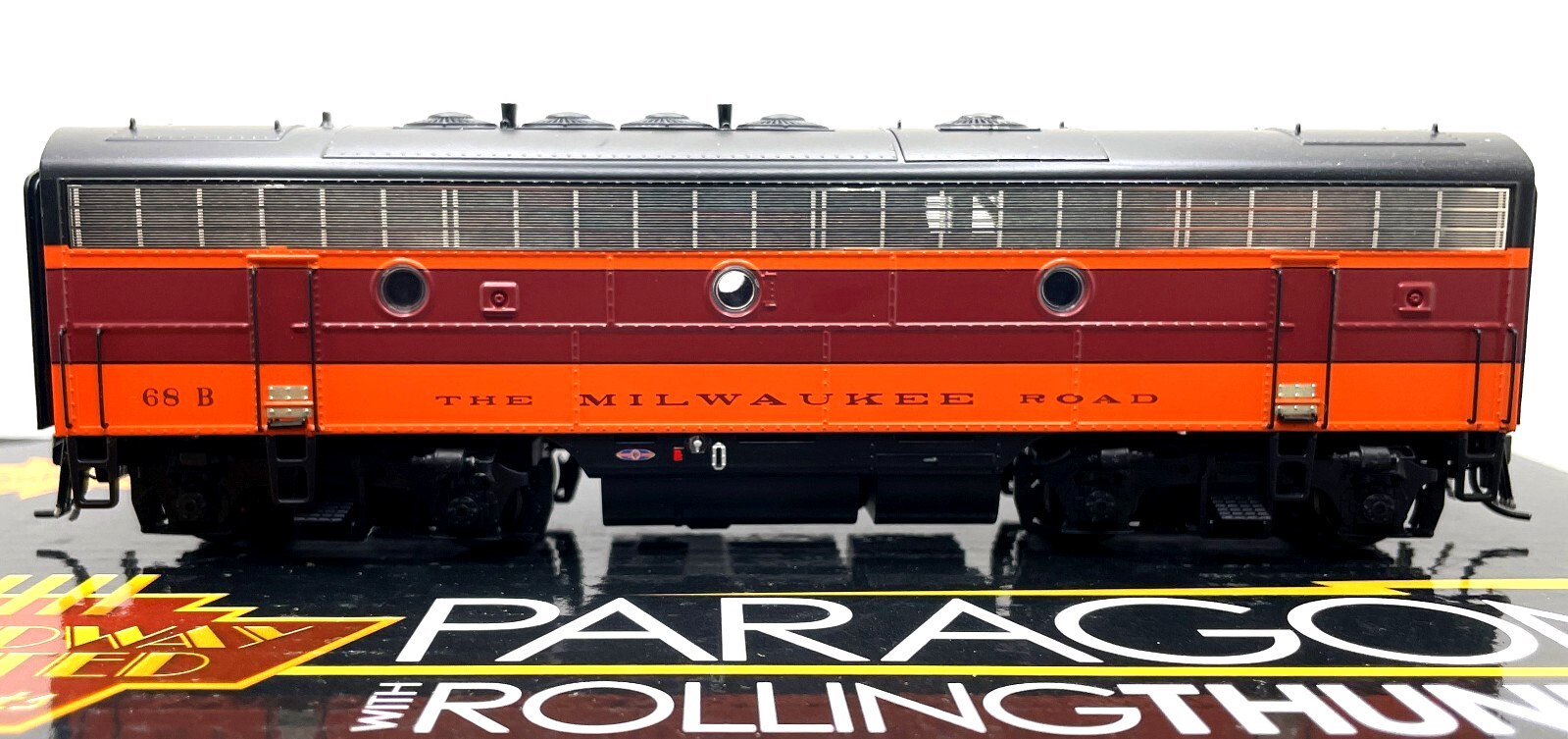 HO BROADWAY LIMITED 4845 EMD F7 A-B MILWAUKEE ROAD 68A 68B A UNIT DC DCC SOUND