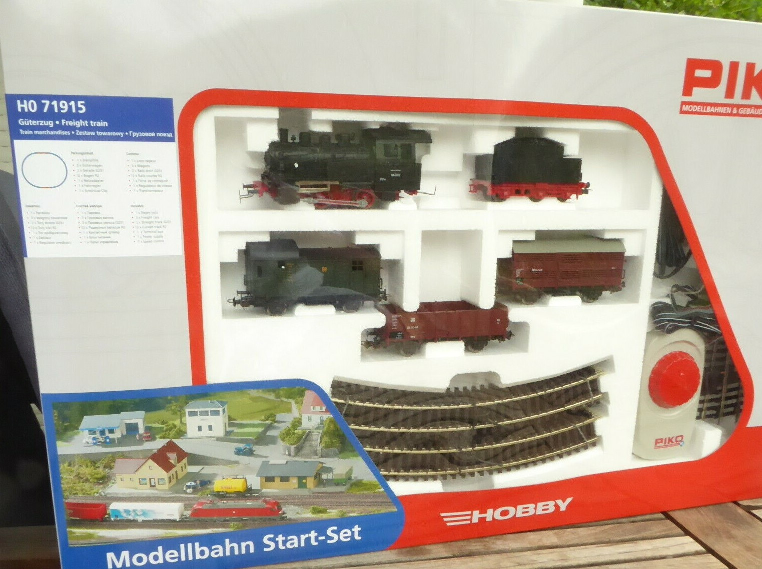 Piko 71915 H0 Startset Freight With Steam Locomotive Br 98 the Dr Epoch 3 Nip