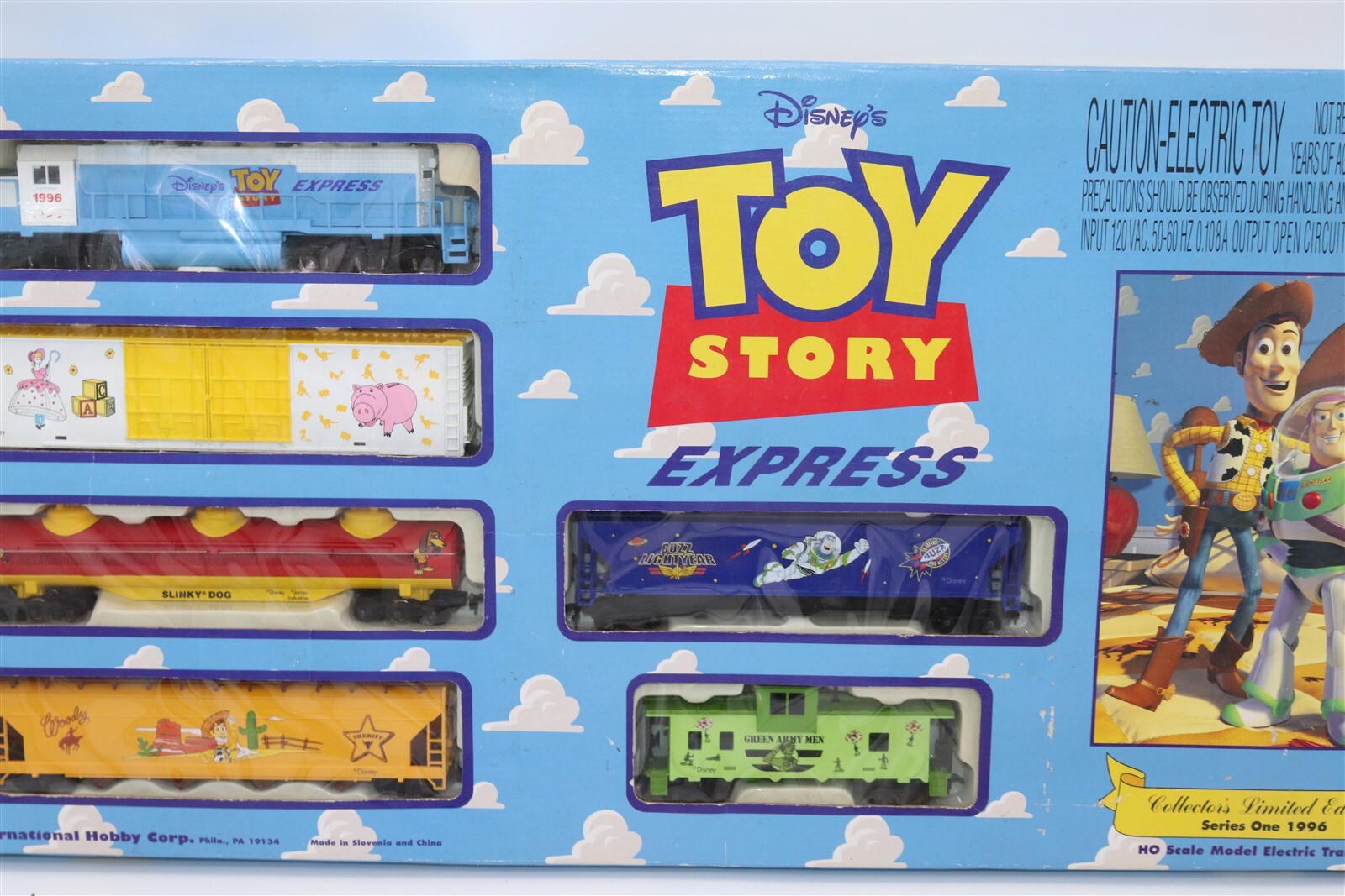 1996 IHC Disney Toy Story Collector’s Limited Edition HO Train Set –