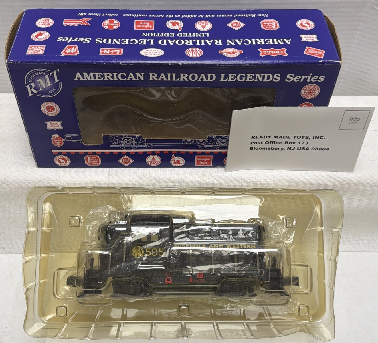 RMT O/O27 RMT-4243 NORFOLK & WESTERN GP BEEP DIESEL LOCOMOTIVE #505 – LNIB