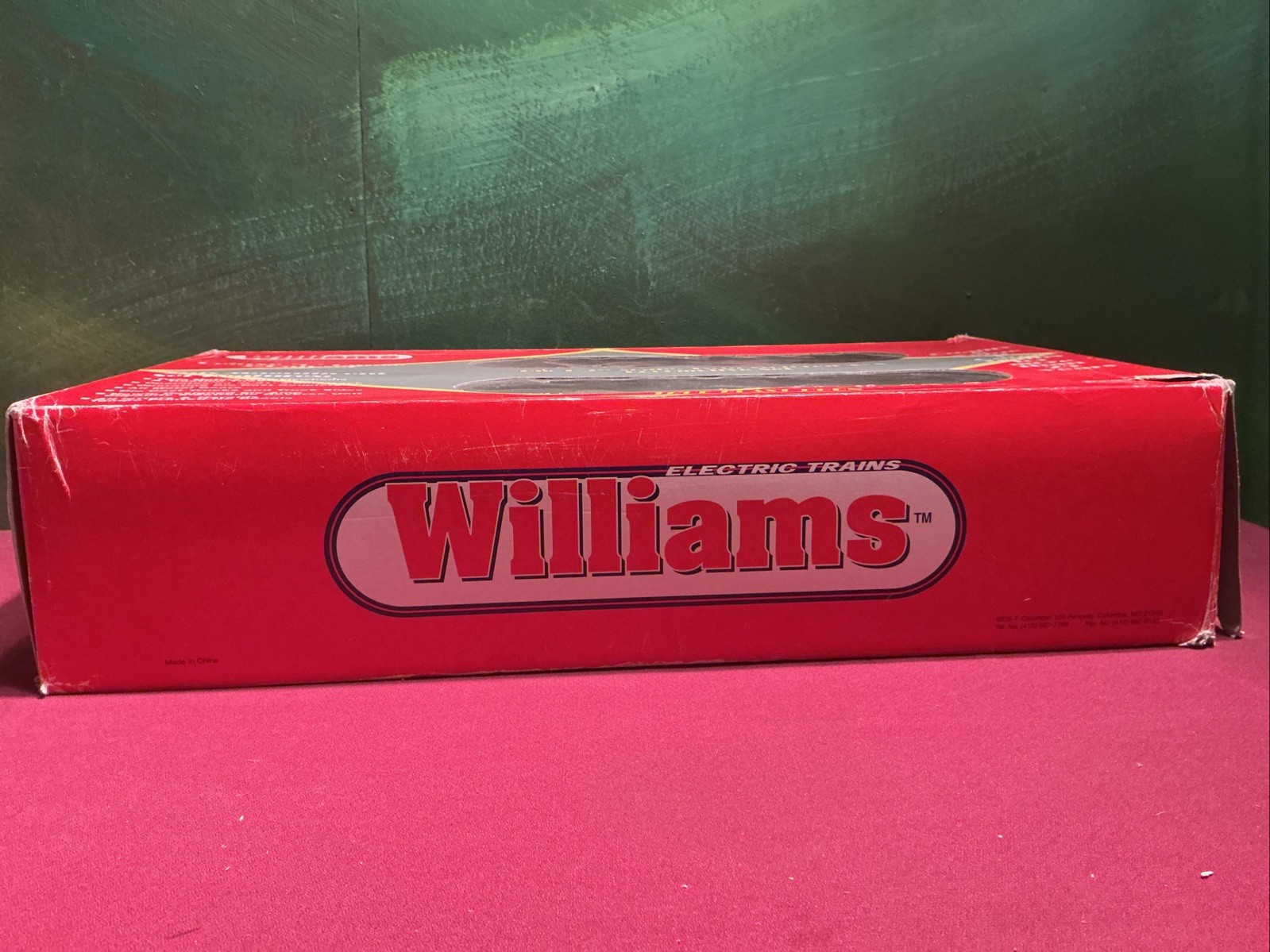 Williams New Haven Engine With True Blast II And Dummy A. 0 Gauge. # 0796 4D