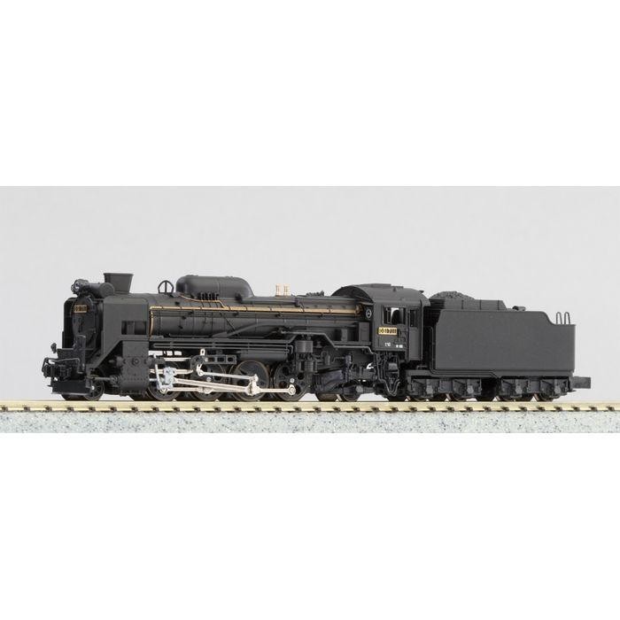 KATO N Gauge 2016-B Matte black D51 Hokkaido Type Railway Model Steam Locomotive