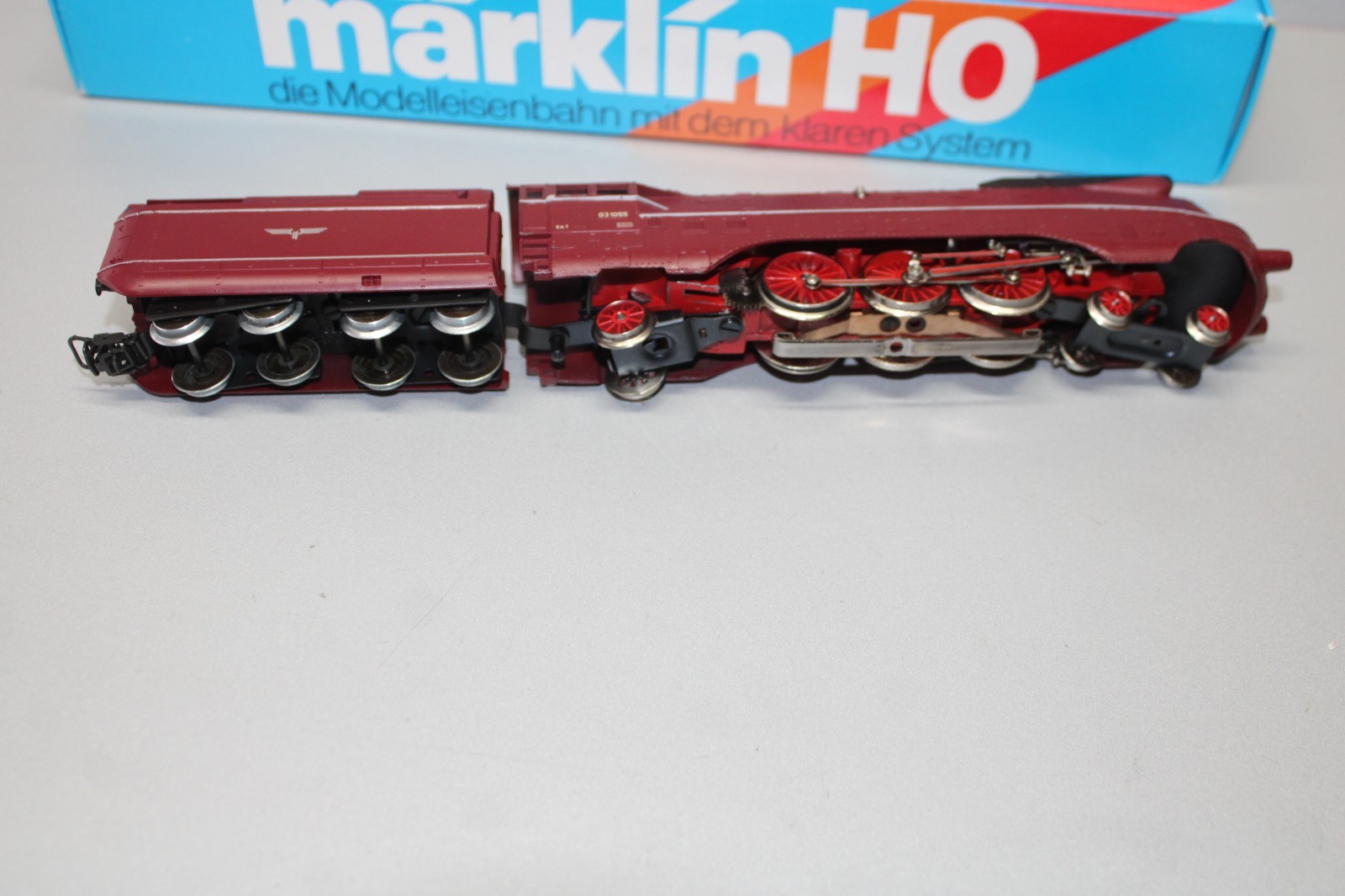 Märklin 3089 Steam Locomotive Class 03 1055 DRG Red Gauge H0 OVP
