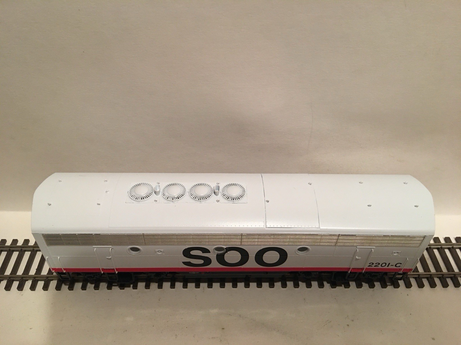 HO Intermountain 49581S-03 Soo Line EMD F7B Diesel Locomotive #2201-C DCC SOUND