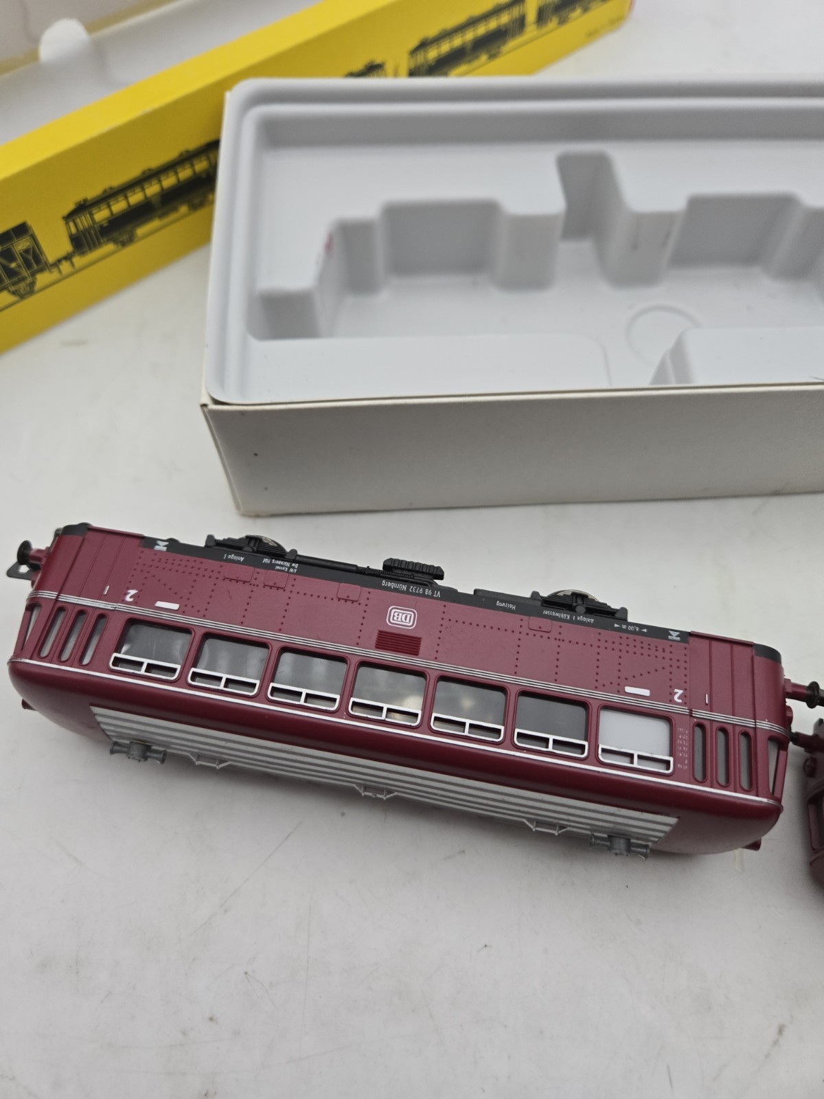 Fleischmann 1372/2 HO Deutsche Bahn DB 2-Car Railbus Diesel Unit Boxed