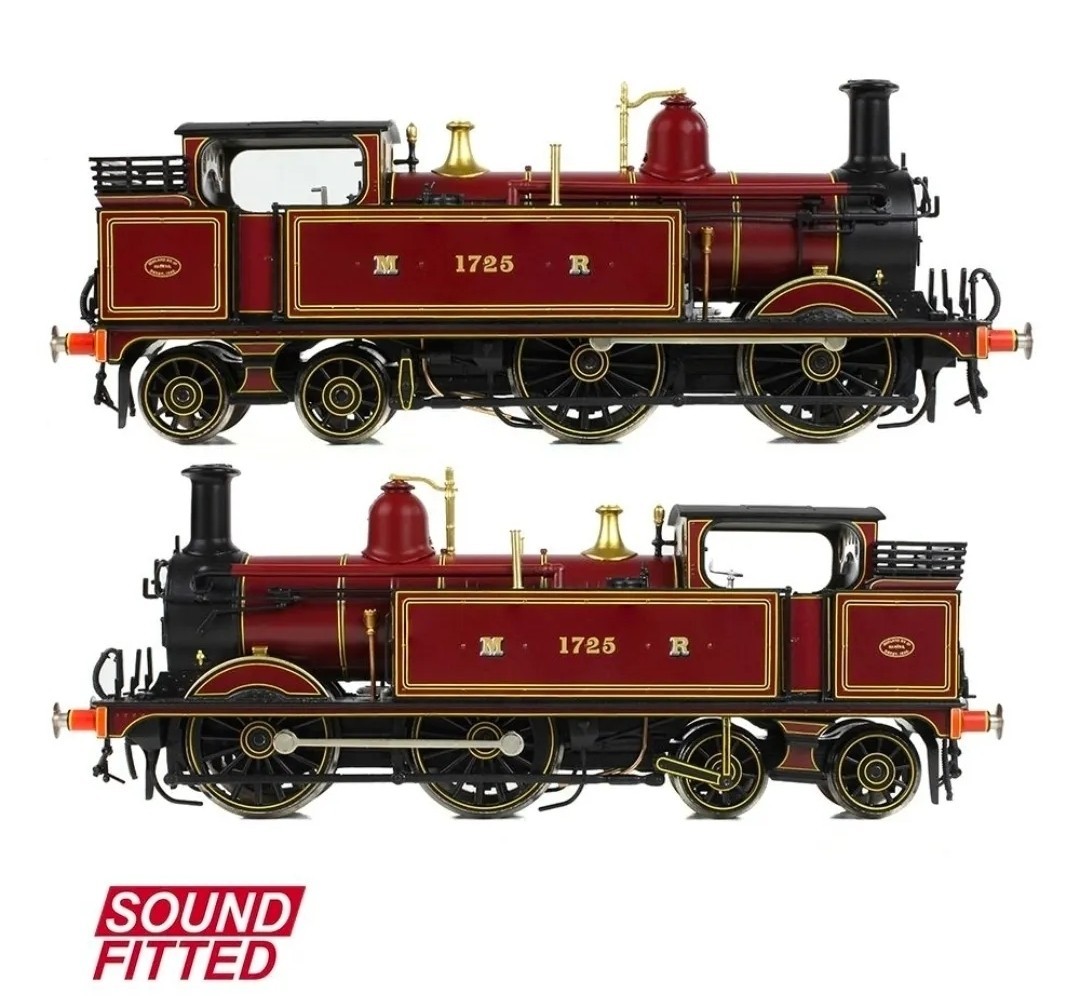 Bachmann Branchline MR 1532 Class 1725 Steam Locomotive 31-740ASF OO Scale DCC s