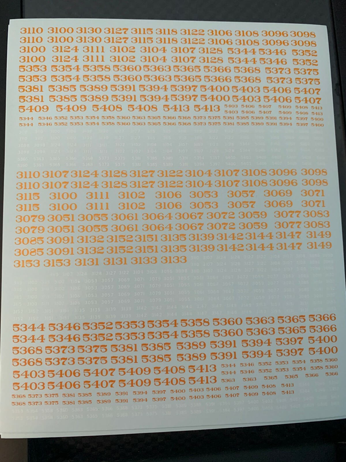 SCALETRAINS, athearn, altas loco decals by Microscale HO DRGW Locos cab numbers