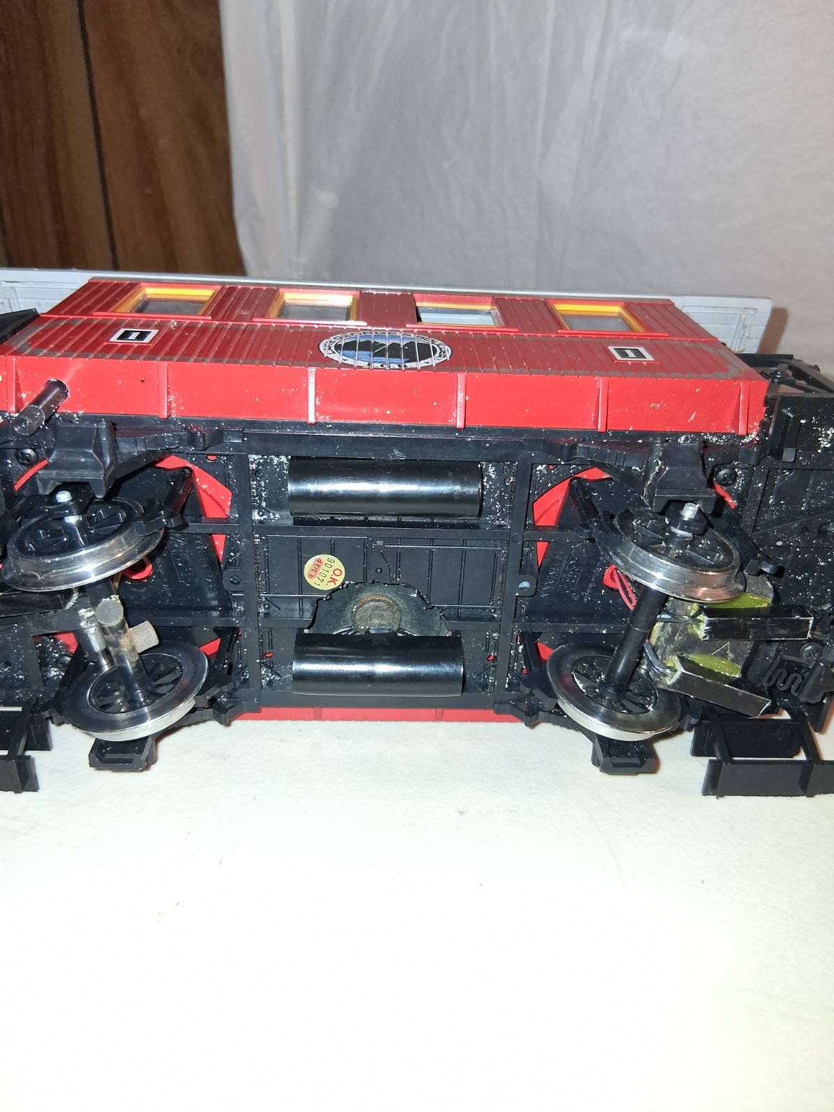 Lehmann LGB West Germany Made Train, Tracks, Book And Figures.