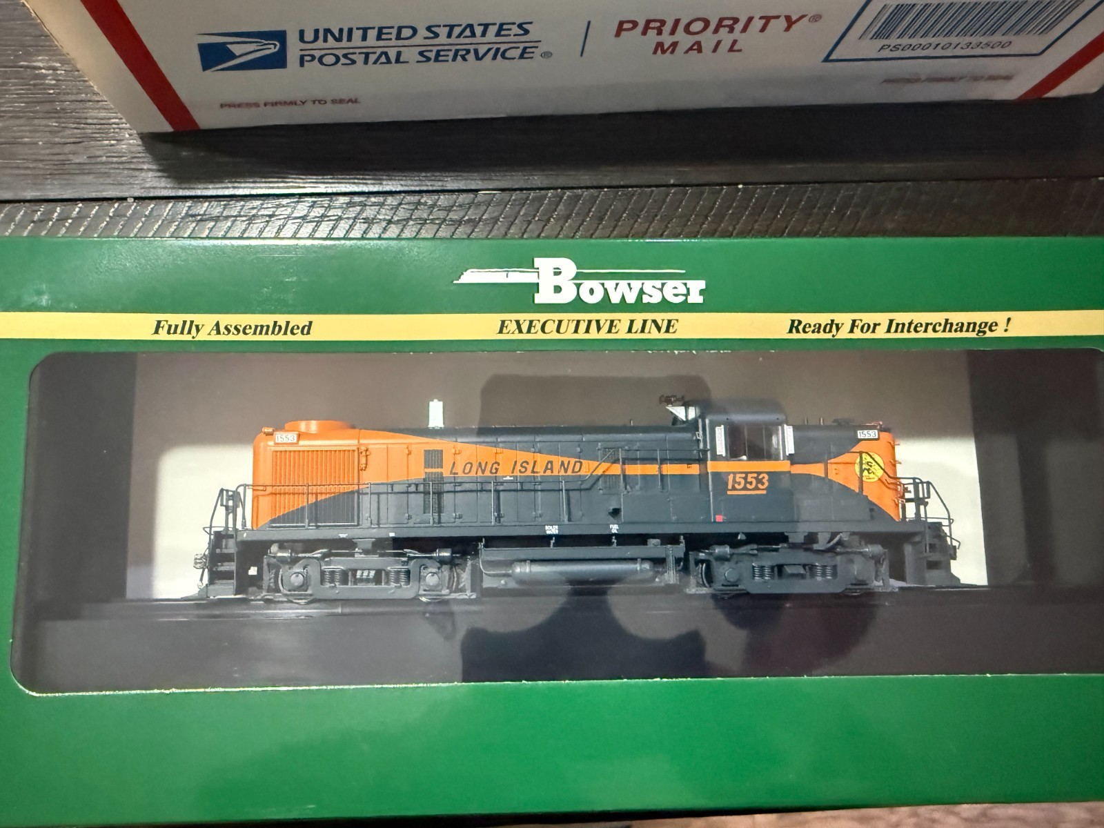 HO SCALE LOCOMOTIVE BOWSER LONG ISLAND RAILROADDASHING DAN RS3 DCC Ready 1553