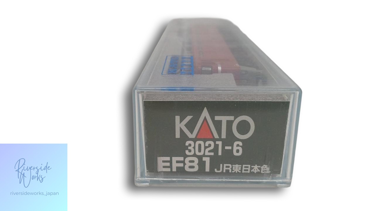 KATO EF81 JR East Color Electric Locomotive Model 3021-6 JP