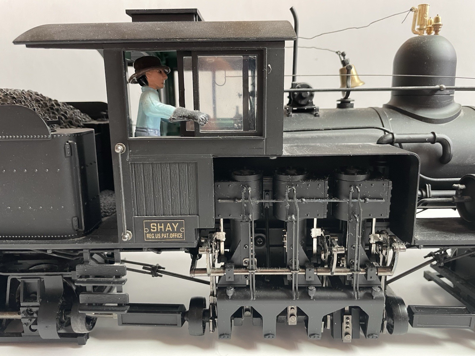 Bachmann 81199 Spectrum G Scale 36-Ton Two-Truck Class B Shay No Box