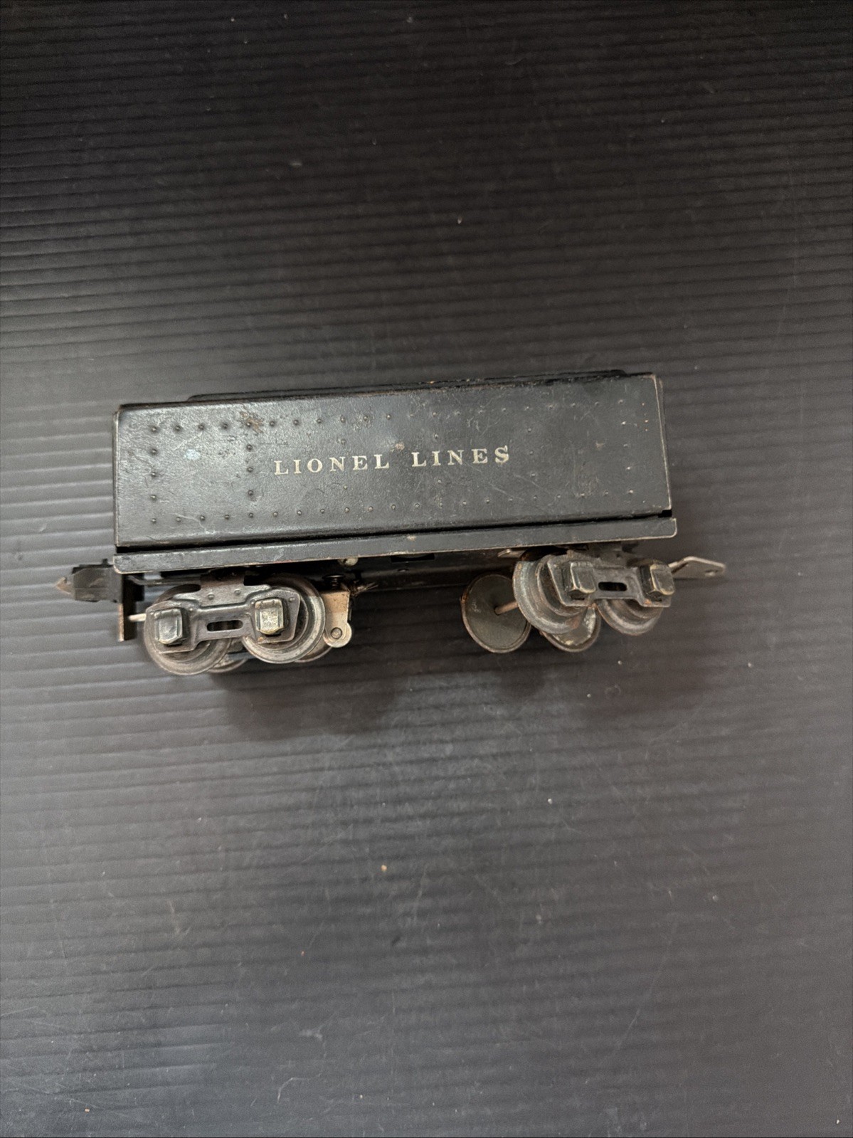 SHARP LIONEL POSTWAR O O27 GAUGE WHISTLE TENDER 2689w Not Tested