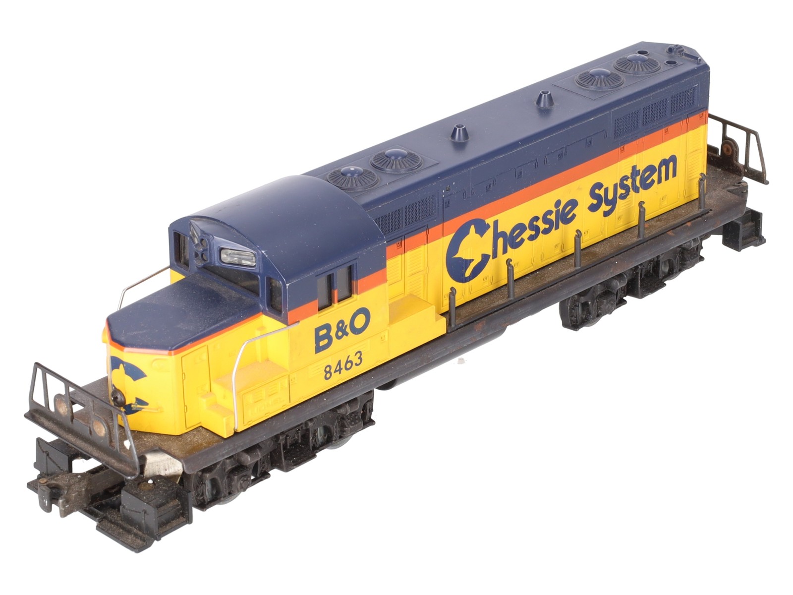Lionel 6-8463 O Gauge Chessie System GP20 Diesel Engine/Box
