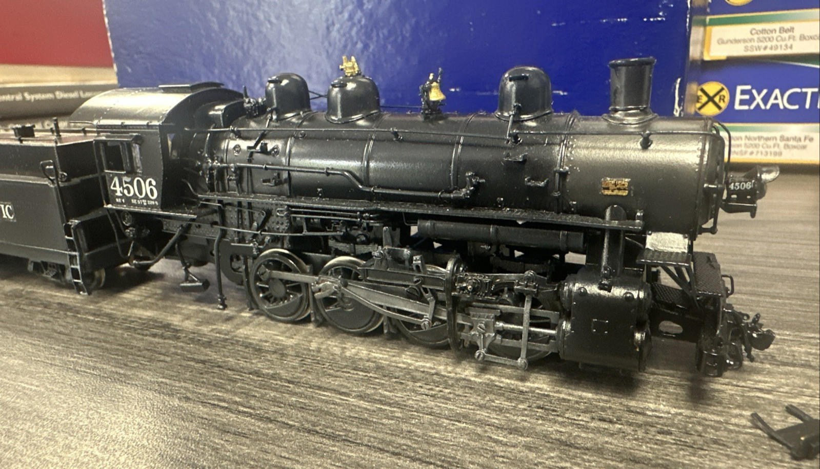 NJ Custom Brass HO #ST-246 Class SE-4 0-8-0 Southern Pacific #4506 Painted Runs!