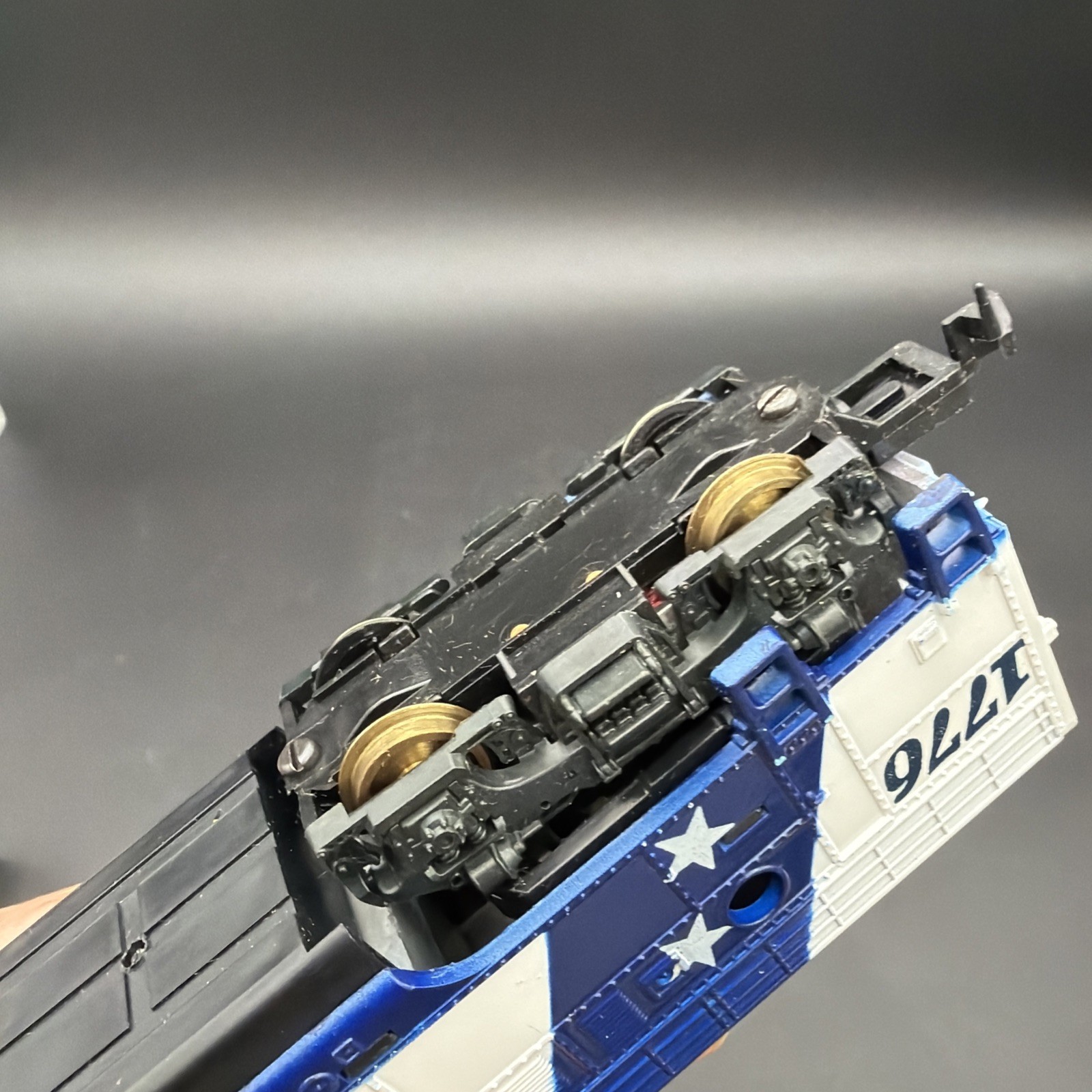 Tyco HO Spirit of 1776 America Diesel Locomotive Model Train Untested Austria