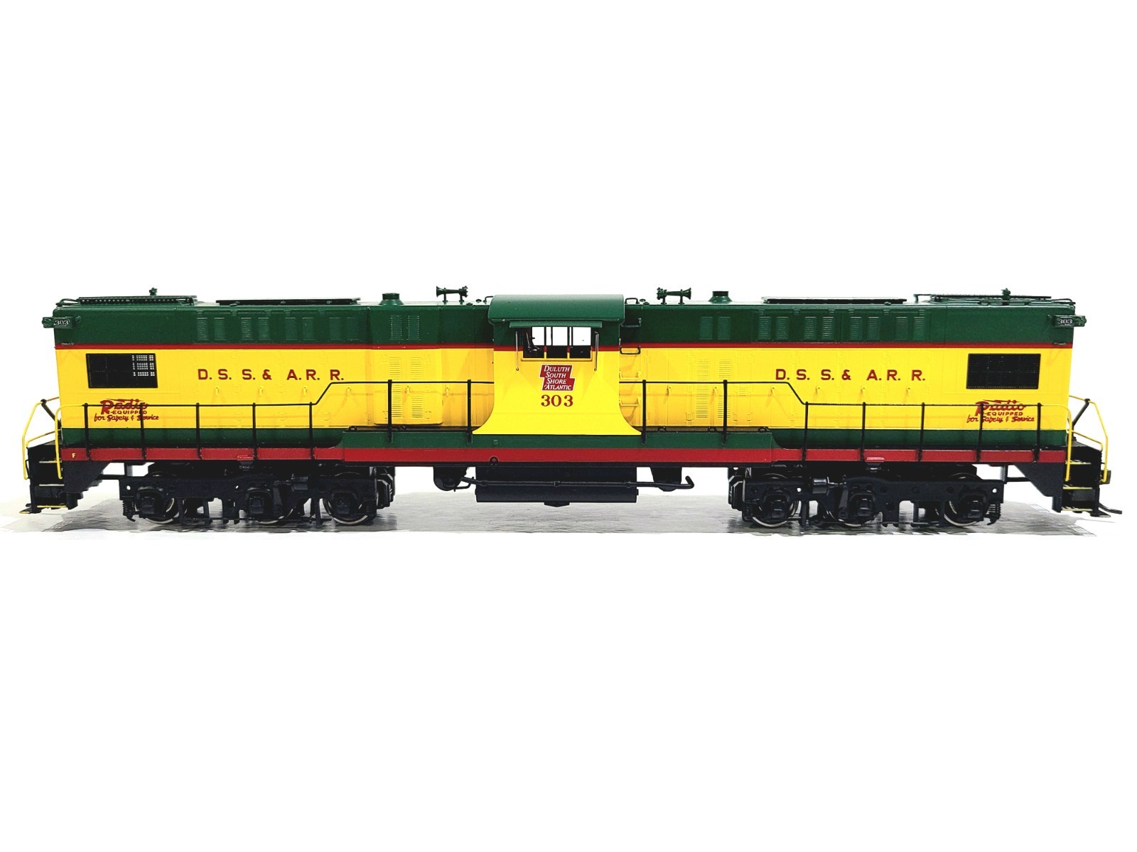 Division Point DSS&A Baldwin Center Cab Duluth South #303 HO Brass DP-3401.6 DCC