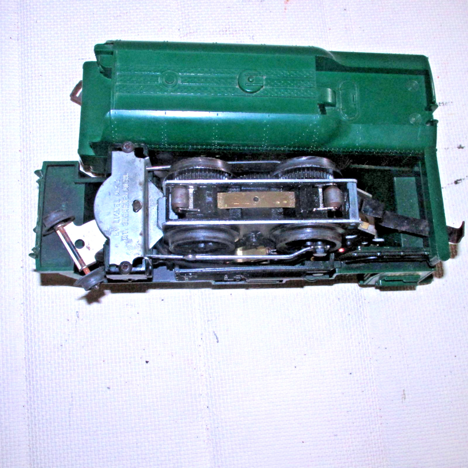 O O27 Lionel 8302 Green 2-4-0 & Southern Coal Rattle Tender Lights USA