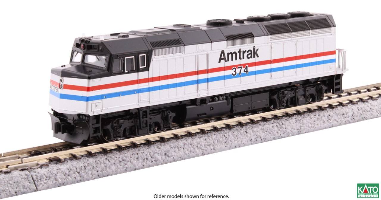 Kato ~ N Scale ~ F40PH ~ Amtrak #350 ~ Standard DC ~ 176-6108