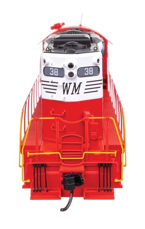 Walthers Proto ~ HO Scale ~ EMD GP9 ~ DC ~ Western Maryland WM #38 ~ 920-49738