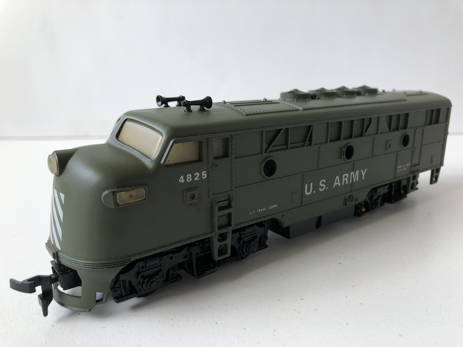 Cox 6111-6 US Army F-3A Diesel Locomotive #4825 HO