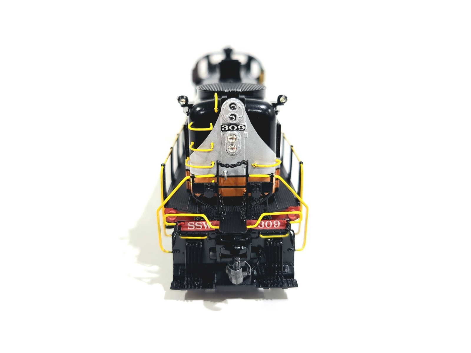 Division Point SSW Alco RS-3 Cotton Belt Black Widow #309 HO Brass #DP-8779.1