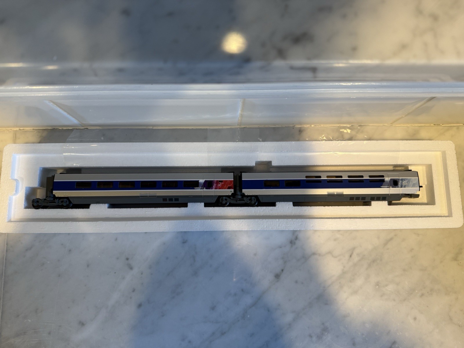 Marklin 37790 SNCF TGV POS 10-cars Full Set with mfx