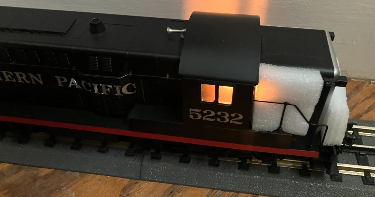 MTH Southern Pacific 5232 AS-616 Diesel Engine 20-2137 w/BCR 3R 0S Proto Sound 1