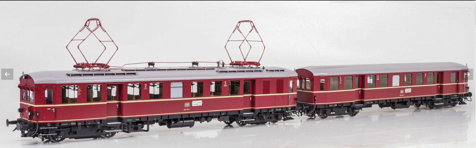 Wunder Spur 1 Et85/ Es85 Triebwagen E-Lok 14012 Elt710/ Els8010 Epoche IIIa Neu