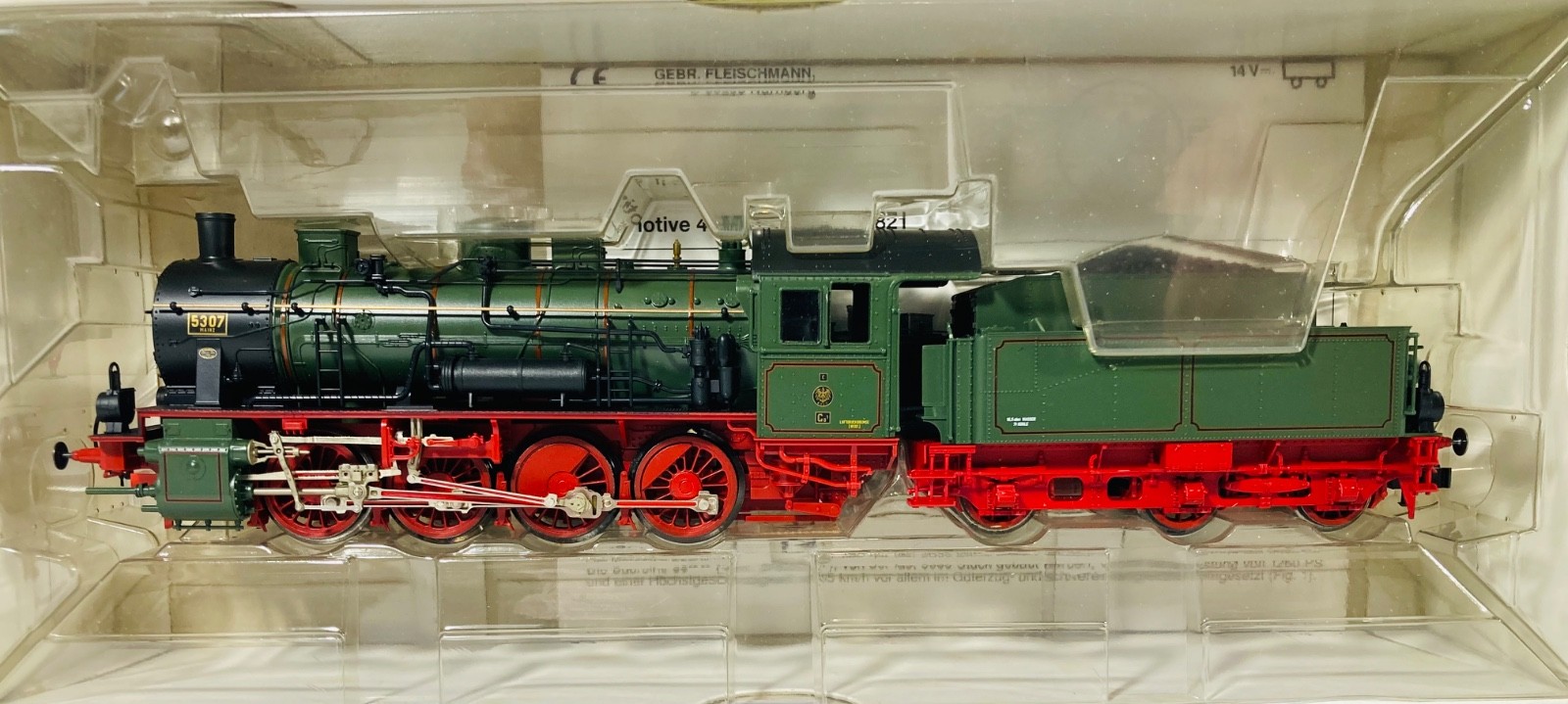 Fleischmann HO – 4891 Limited Edition Set – G8 Prussian Locomotive & 7 Wagons