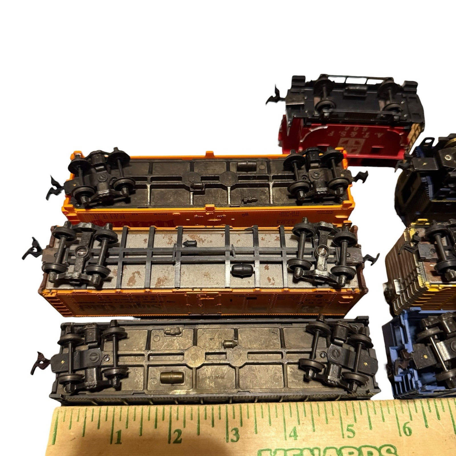 HO Mantua Tyco Santa Fe 4015 Diesel Locomotive Engine & Others Lot Vintage